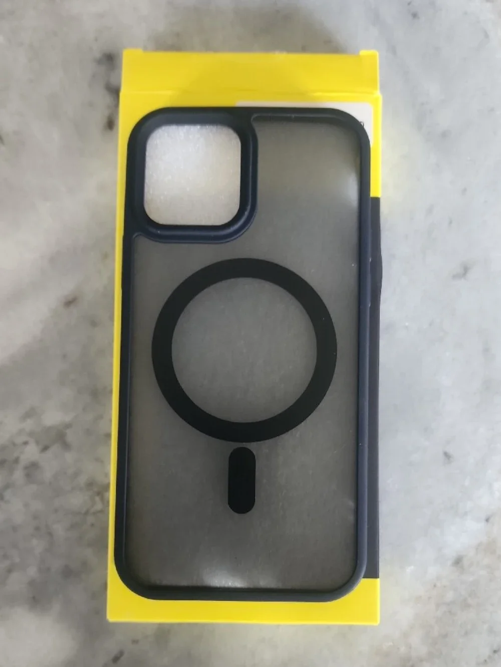 Black Cellphone Case for iPhone 12/12 Pro